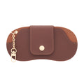Dark Brown with Gold Hardware