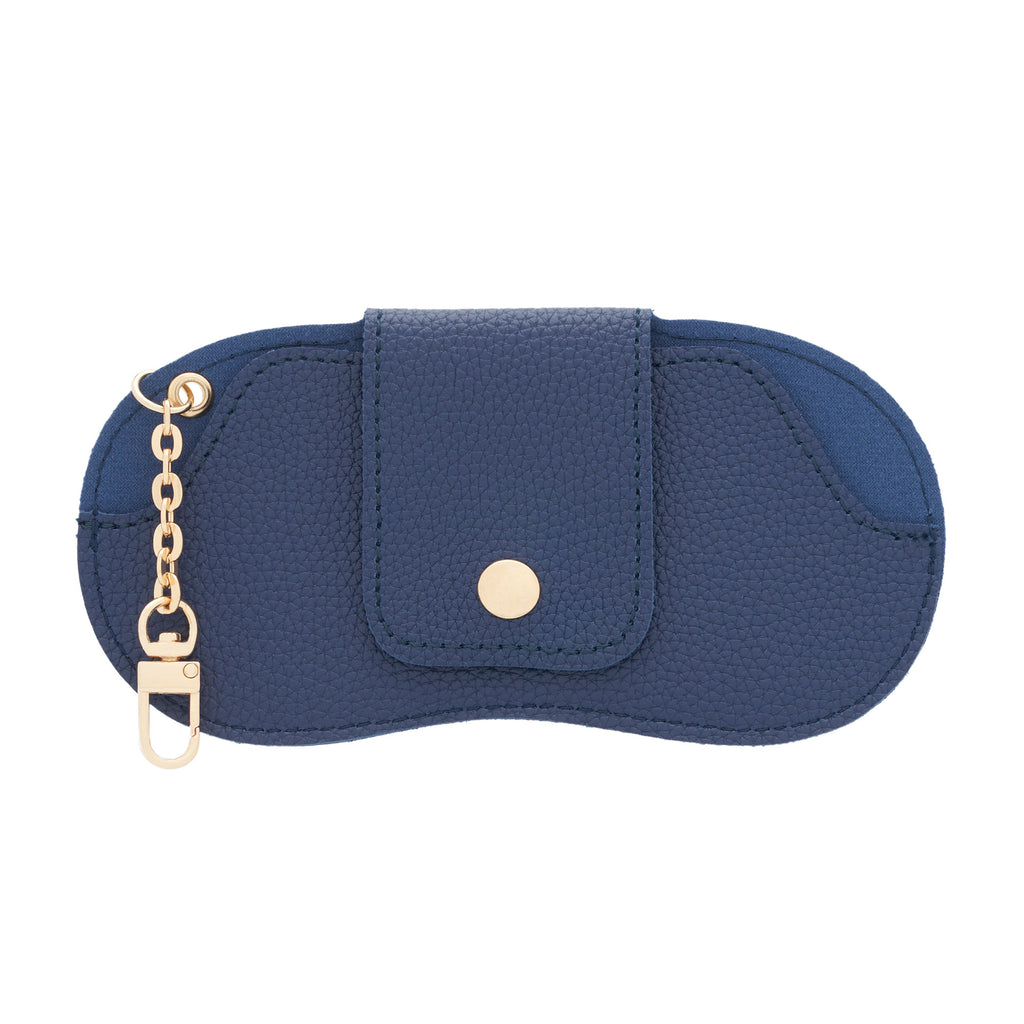 Navy with Gold Hardware