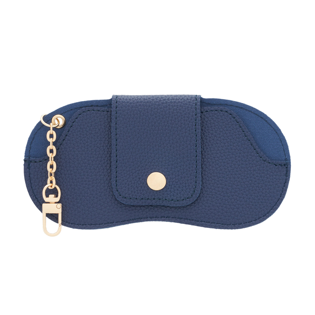 Navy with Gold Hardware
