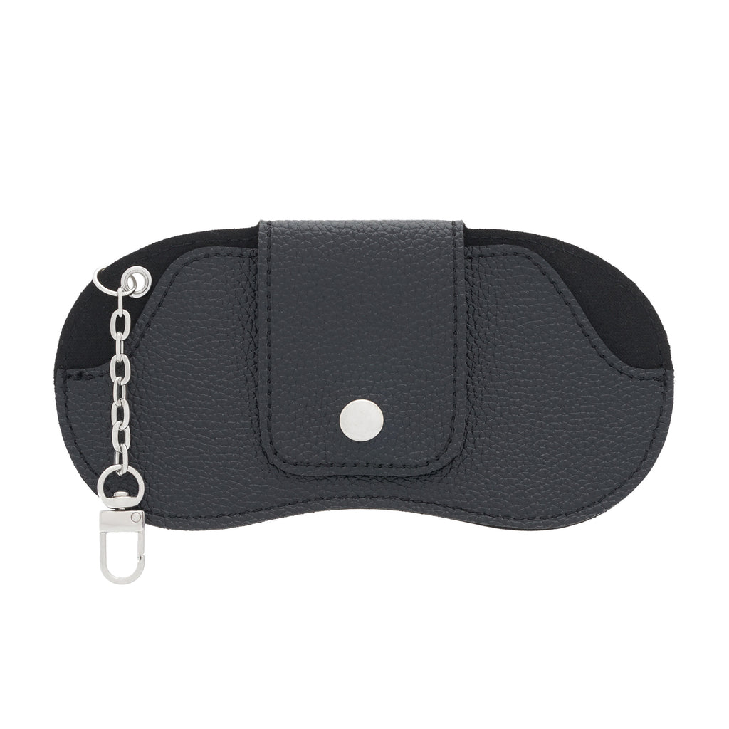 Black with Silver Hardware
