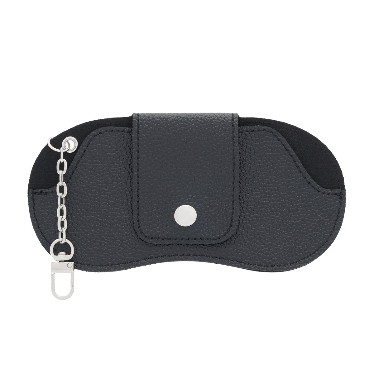 Black with Silver Hardware
