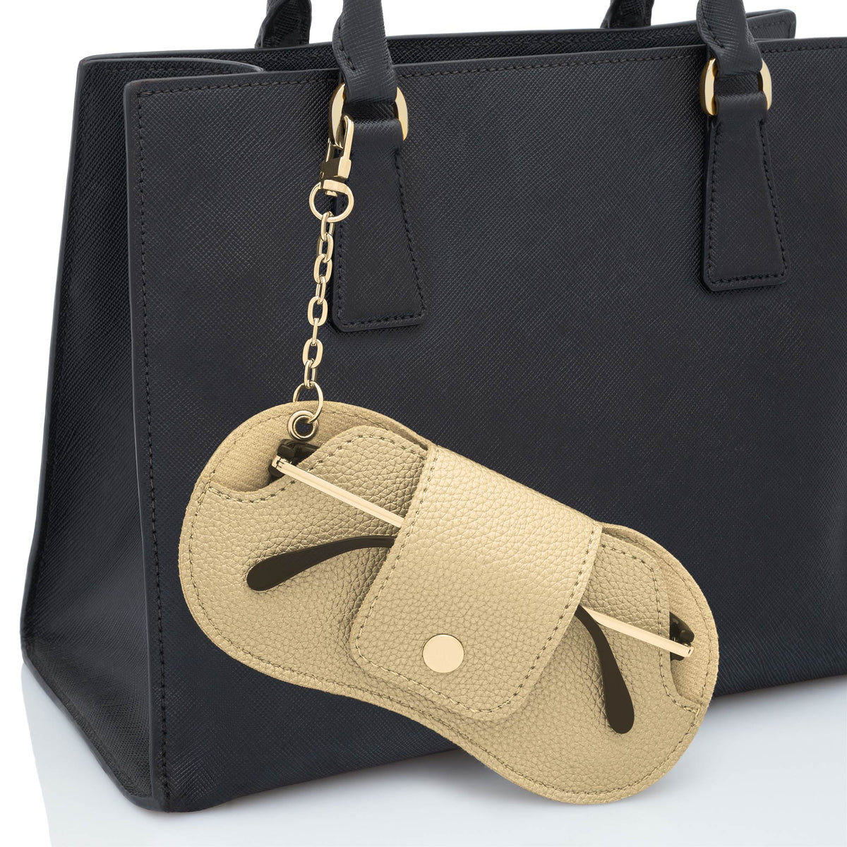 Gold with Gold Hardware