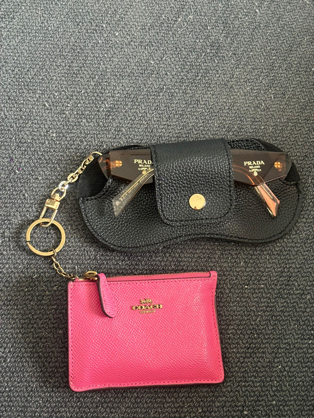 Black with Gold Hardware